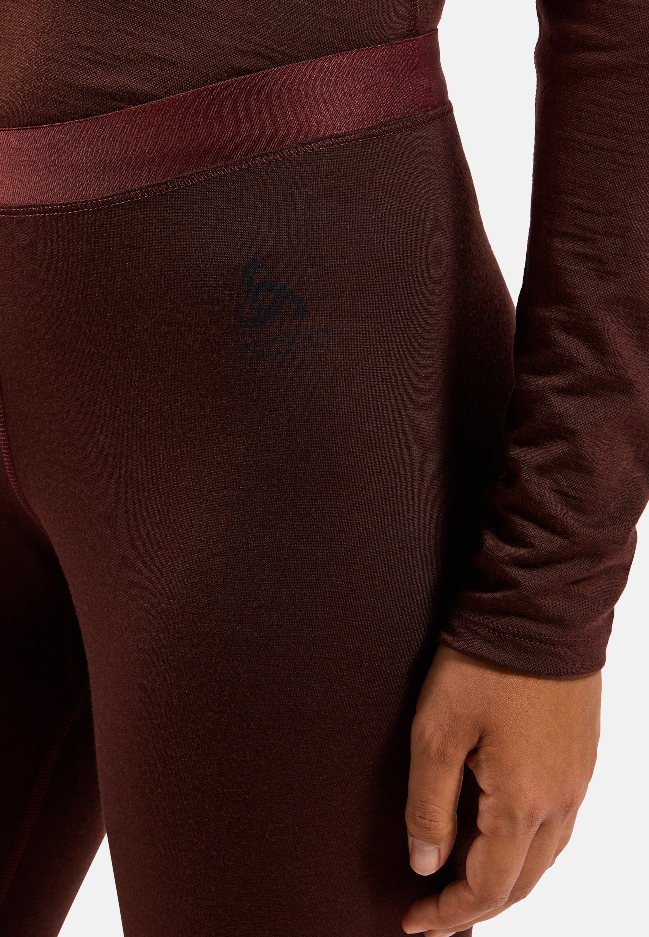 Natural Merino 200 Base Layer Tights in fudge