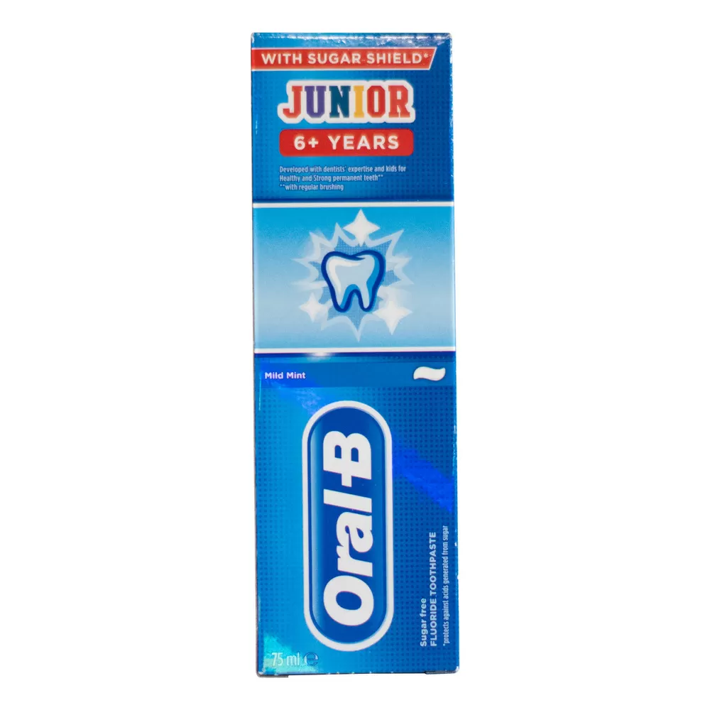 Oral-B Junior  6 år - 75 ml.