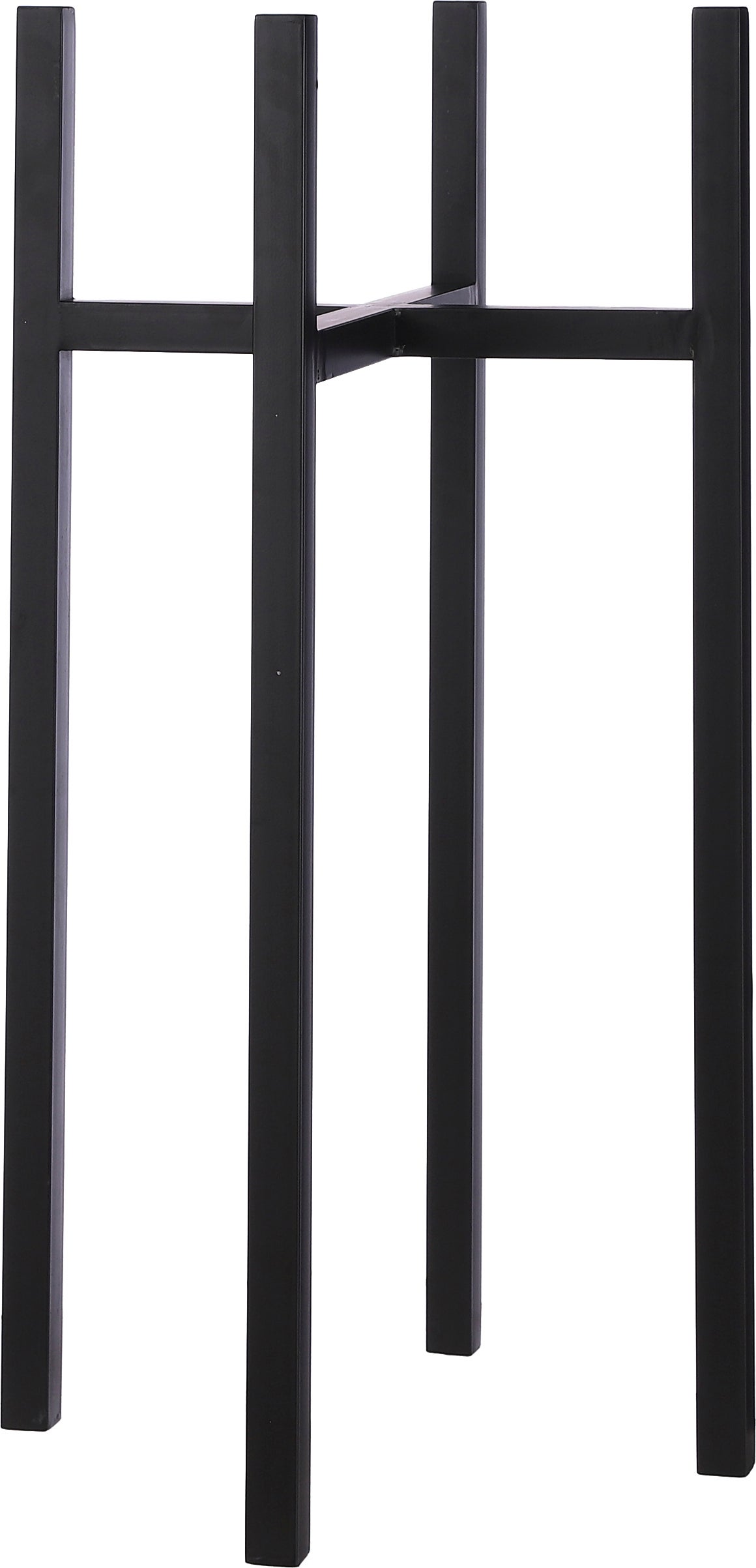 Mica Decorations plantenstandaard Ascot zwart 37,5 x 37,5 x 71 cm