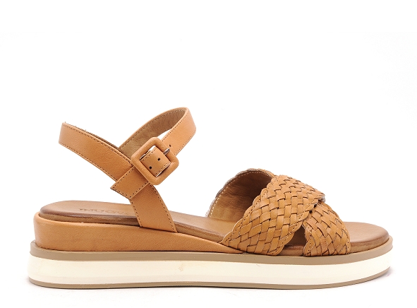 Inuovo nu pieds plats femme 113065 marron