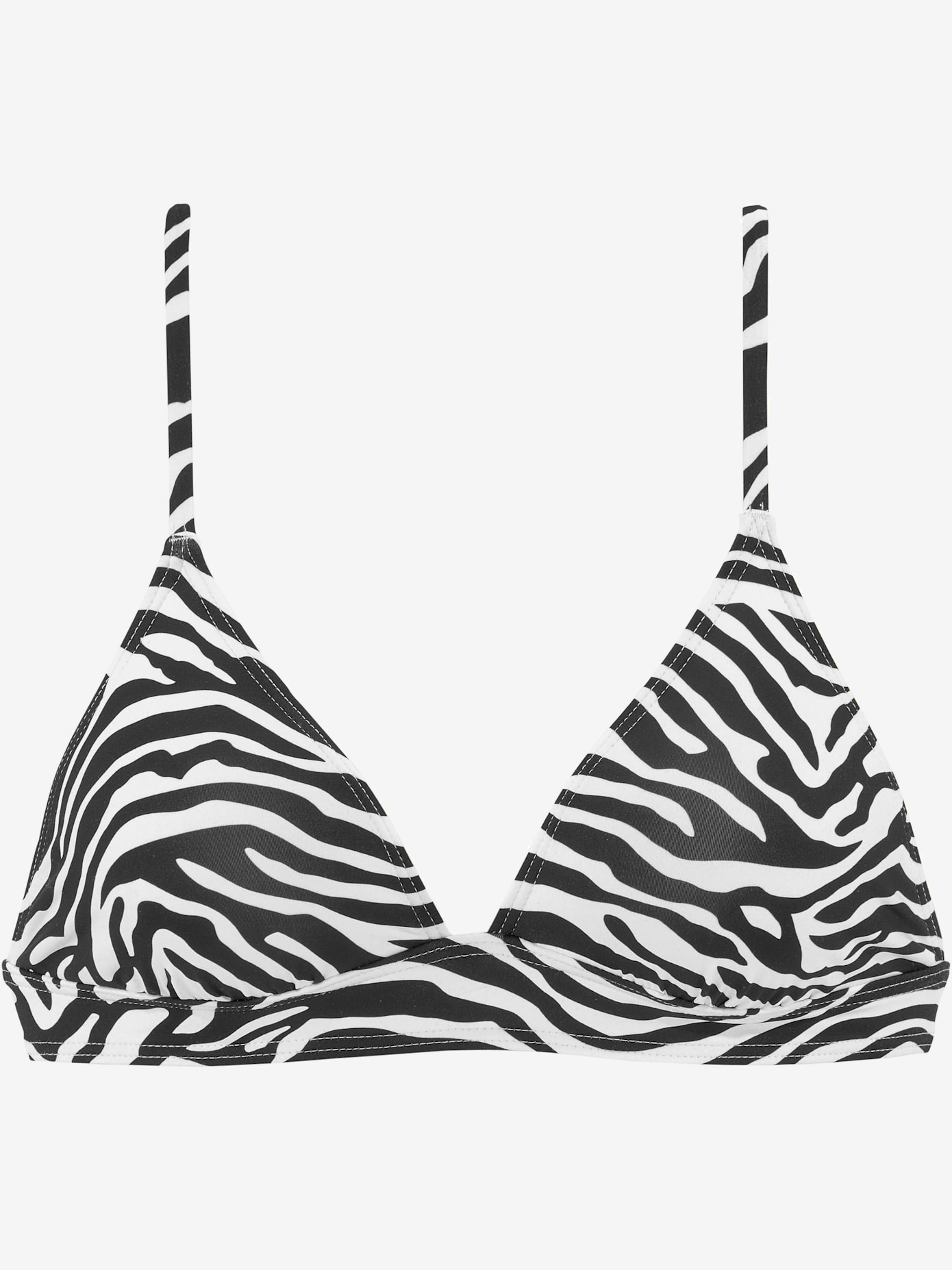Haut de bikini triangle design animal tendance