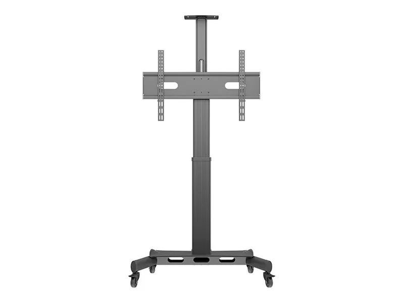 Multibrackets M Public 170 HD - Vogn med hjul - motoriseret - for LCD display - enkelt søjle, gulvstander - aluminium, stål - sort - skærmstørrelse: 32