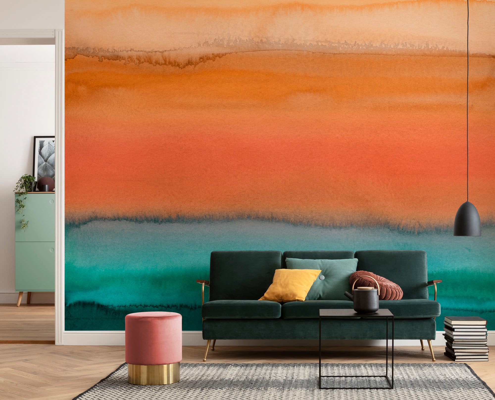 Komar Fototapete »Digitaldruck Vlies -  Risveglio - Grösse 300 x 250 cm« bedruckt glatt Wohnzimmer, Schlafzimmer
