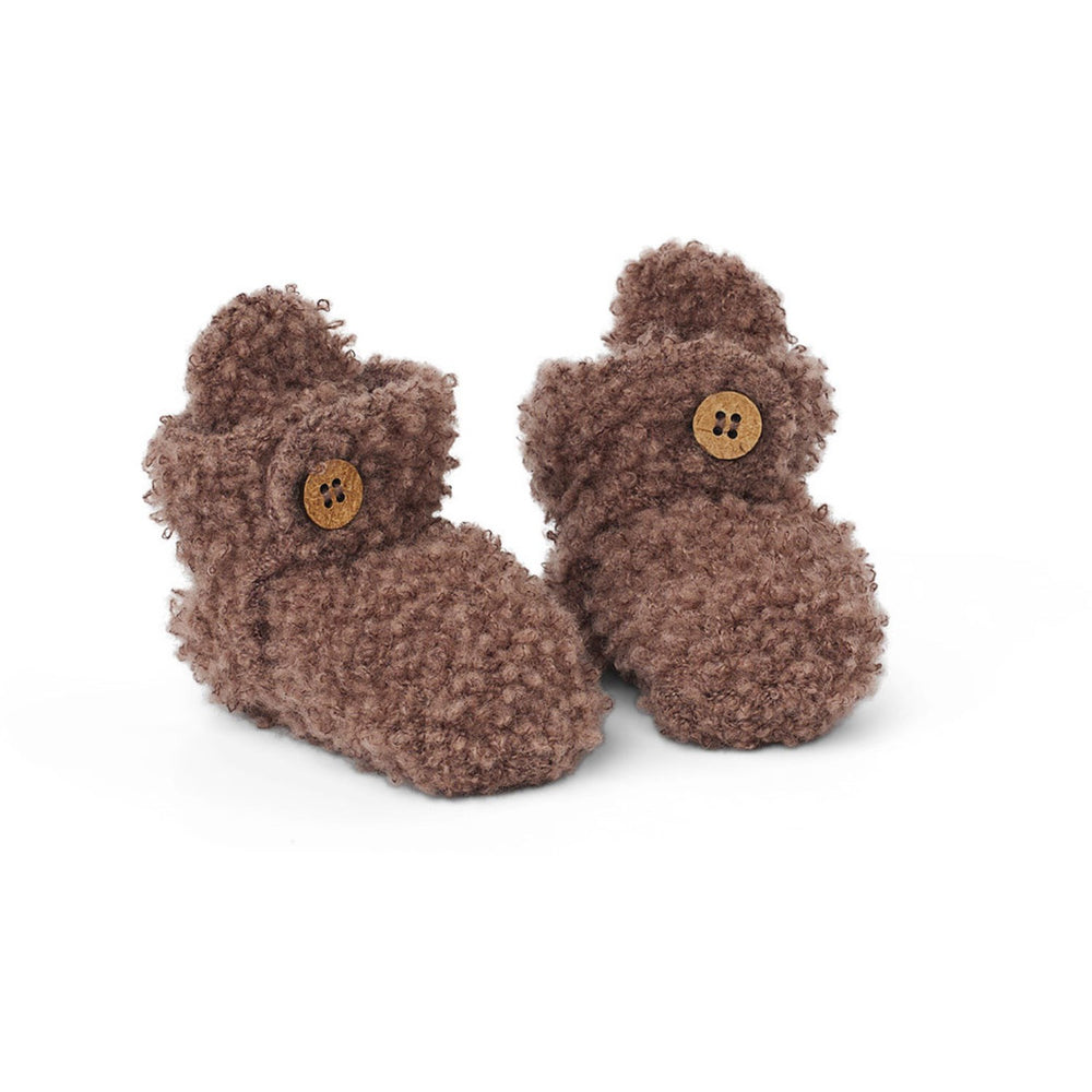 Køb Smallstuff Rose Brown Futter Bouclé Merino Uld