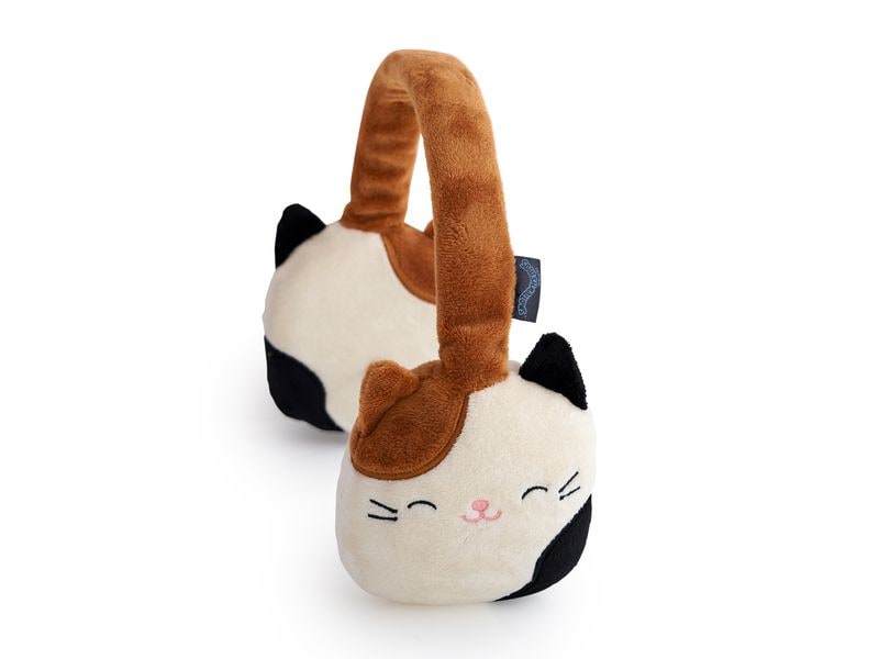 Squishmallows Kinderkopfhörer Cam Bluetooth Braun/Schwarz/W Kabellose Plüsch-Kopfhörer