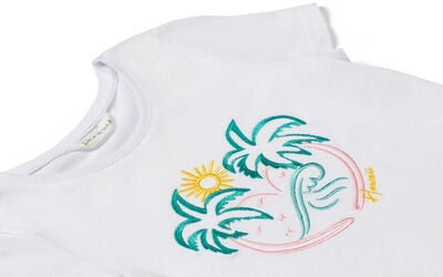 Luca & Lola Olbia Topp, White