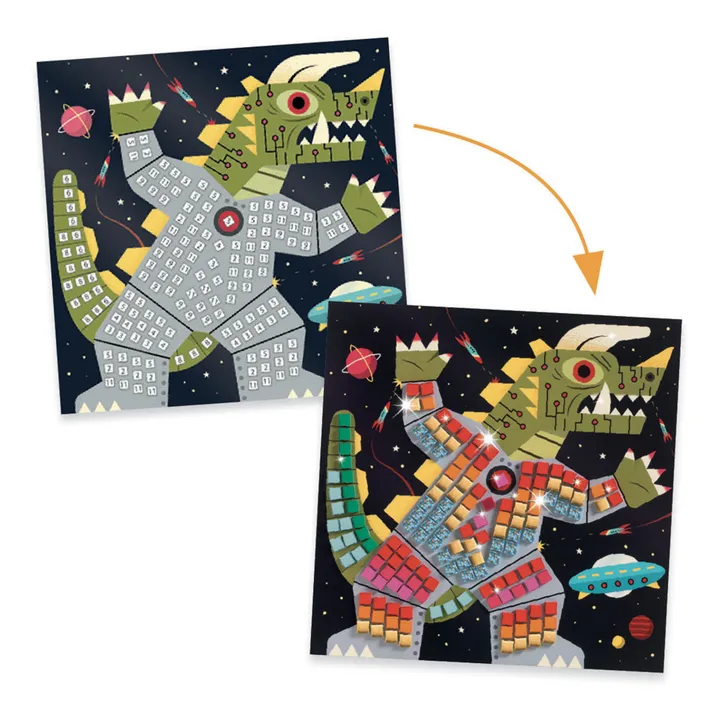Djeco Collages Space battle