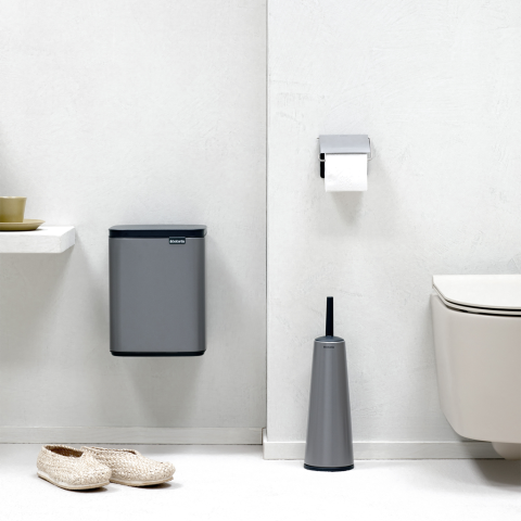 ReNew Toiletborstel met houder - Platinum