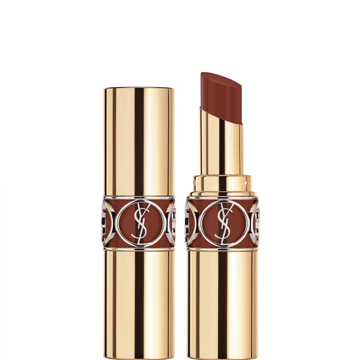 YVES SAINT LAURENT Rouge Volupté Shine Oil-In-Stick Rouge à Lèvres alliant Couleur, Soin et Brillance Longue Tenue