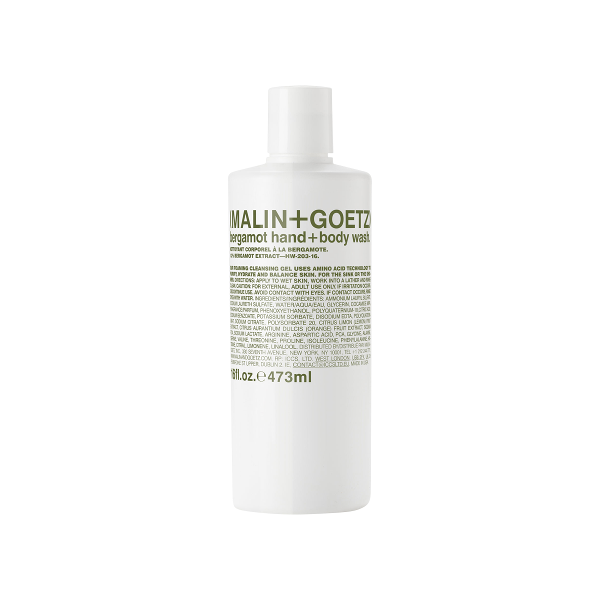 Bergamot Hand + Body Wash 250ml