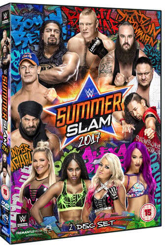 WWE: Summerslam 2017 DVD (2017) Brock Lesnar Cert 15 2 Discs Region 2