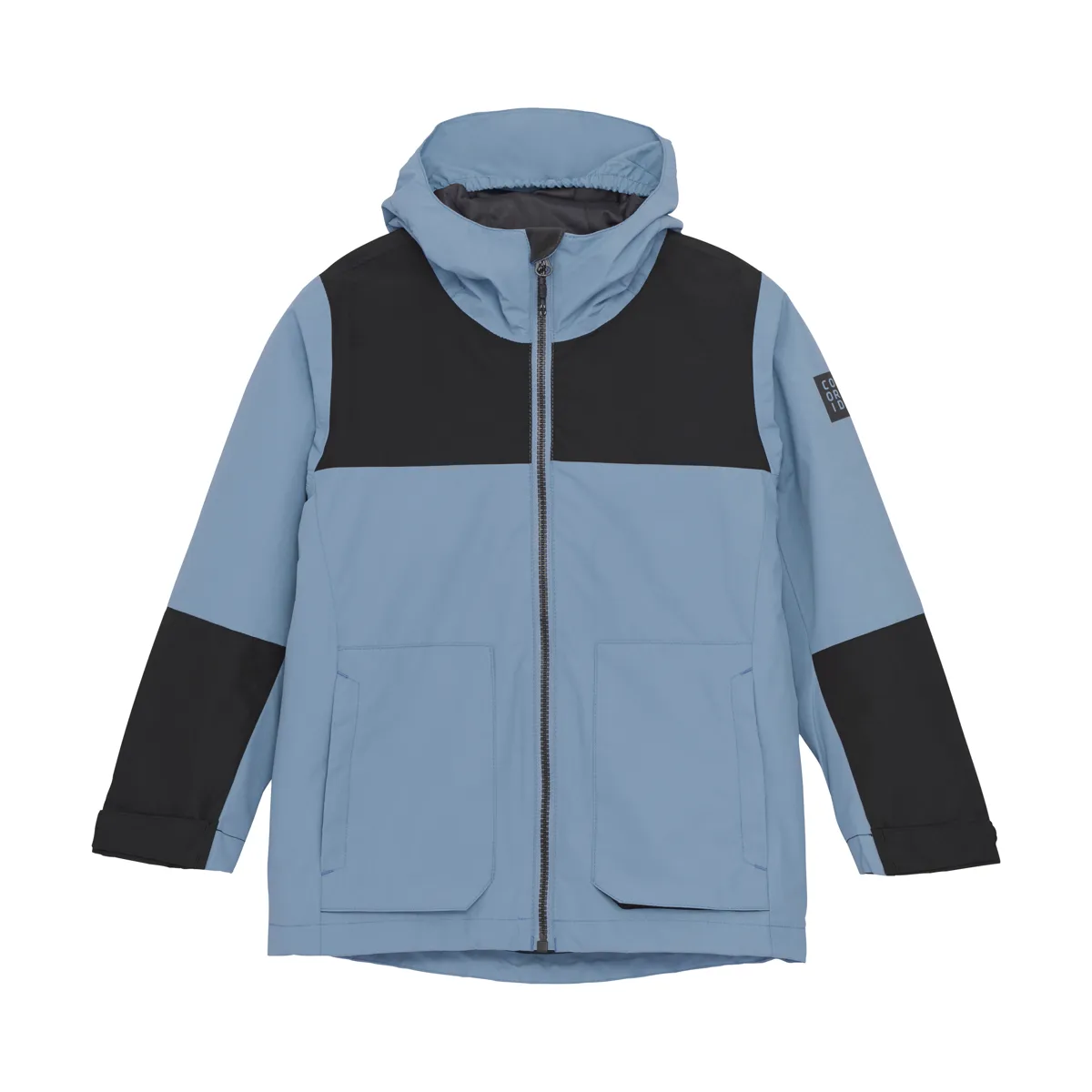Color Kids Jr. Jacket - Colorblock Faded Denim