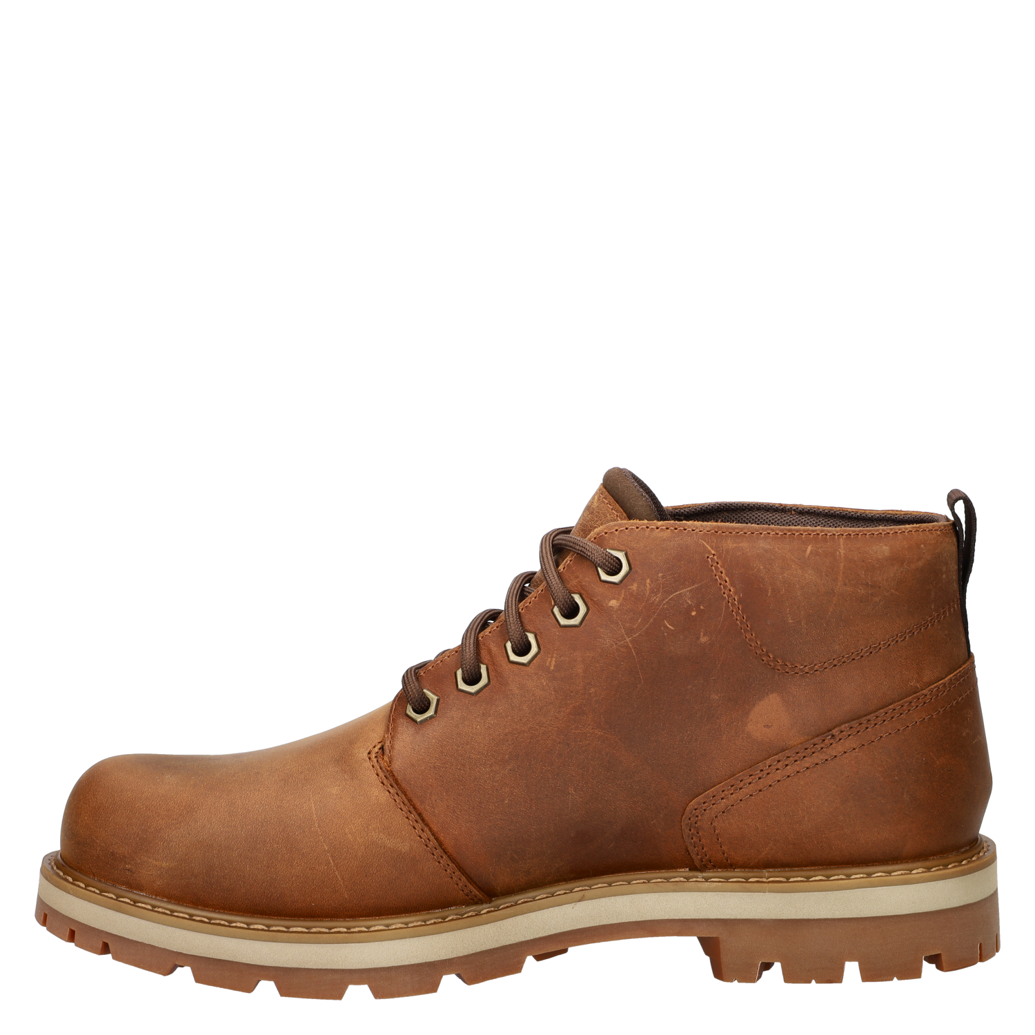 Britton Road heren veterboot Timberland Cognac