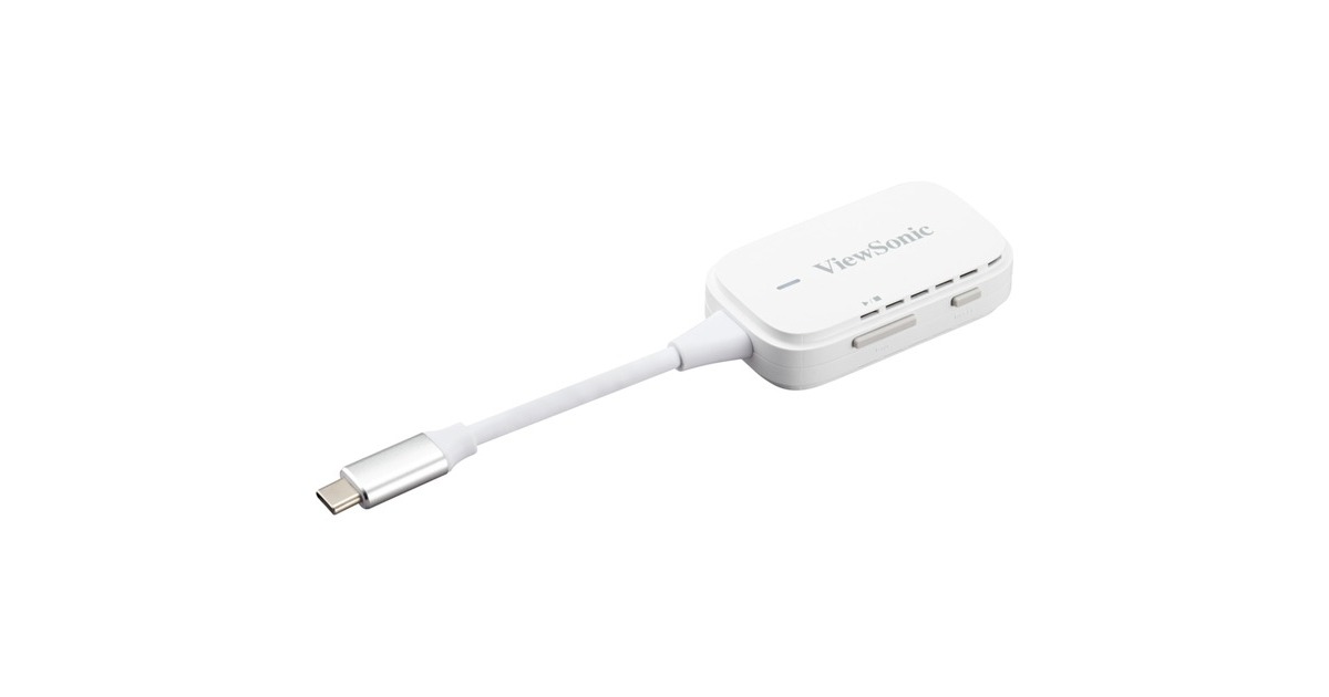 ViewSonicWPD-700 ViewShare Wireless Screen Casting Kit streaming client  (Wit)