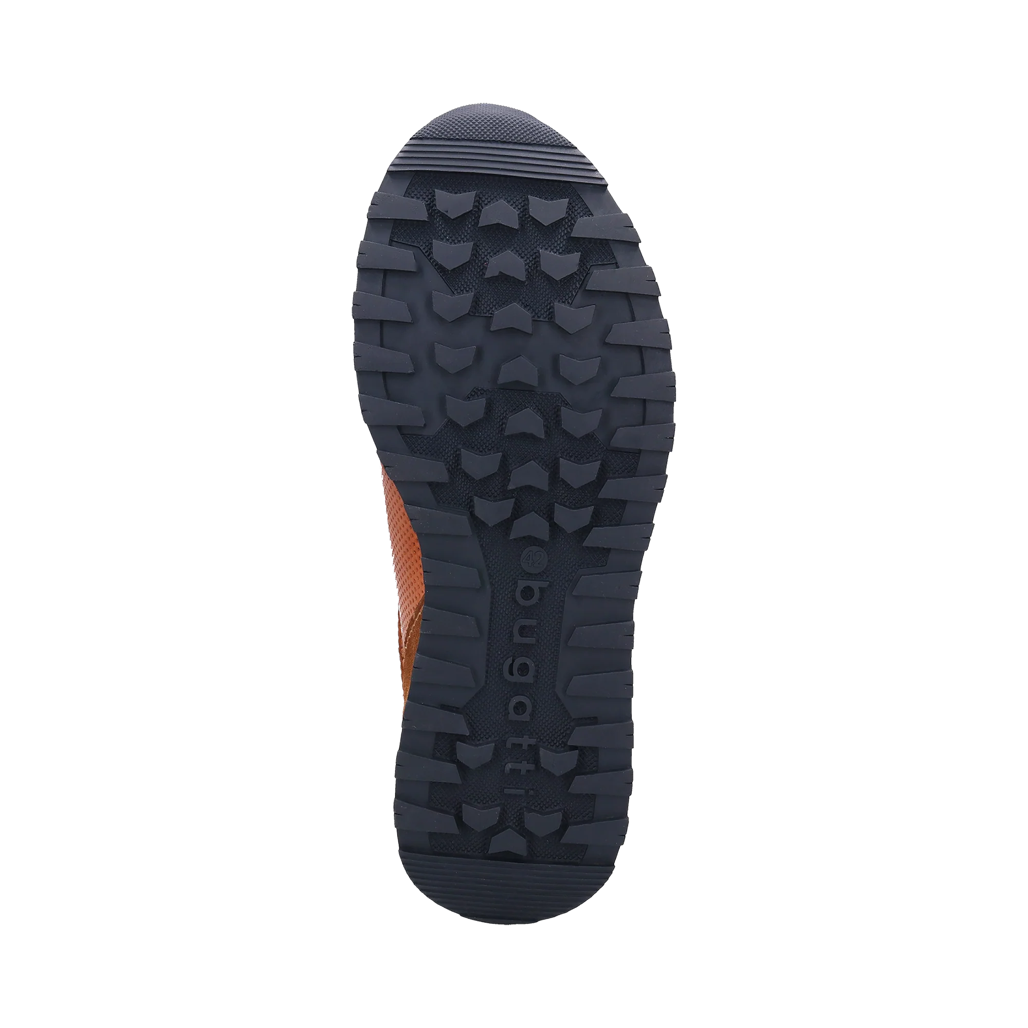 Sneaker cognac