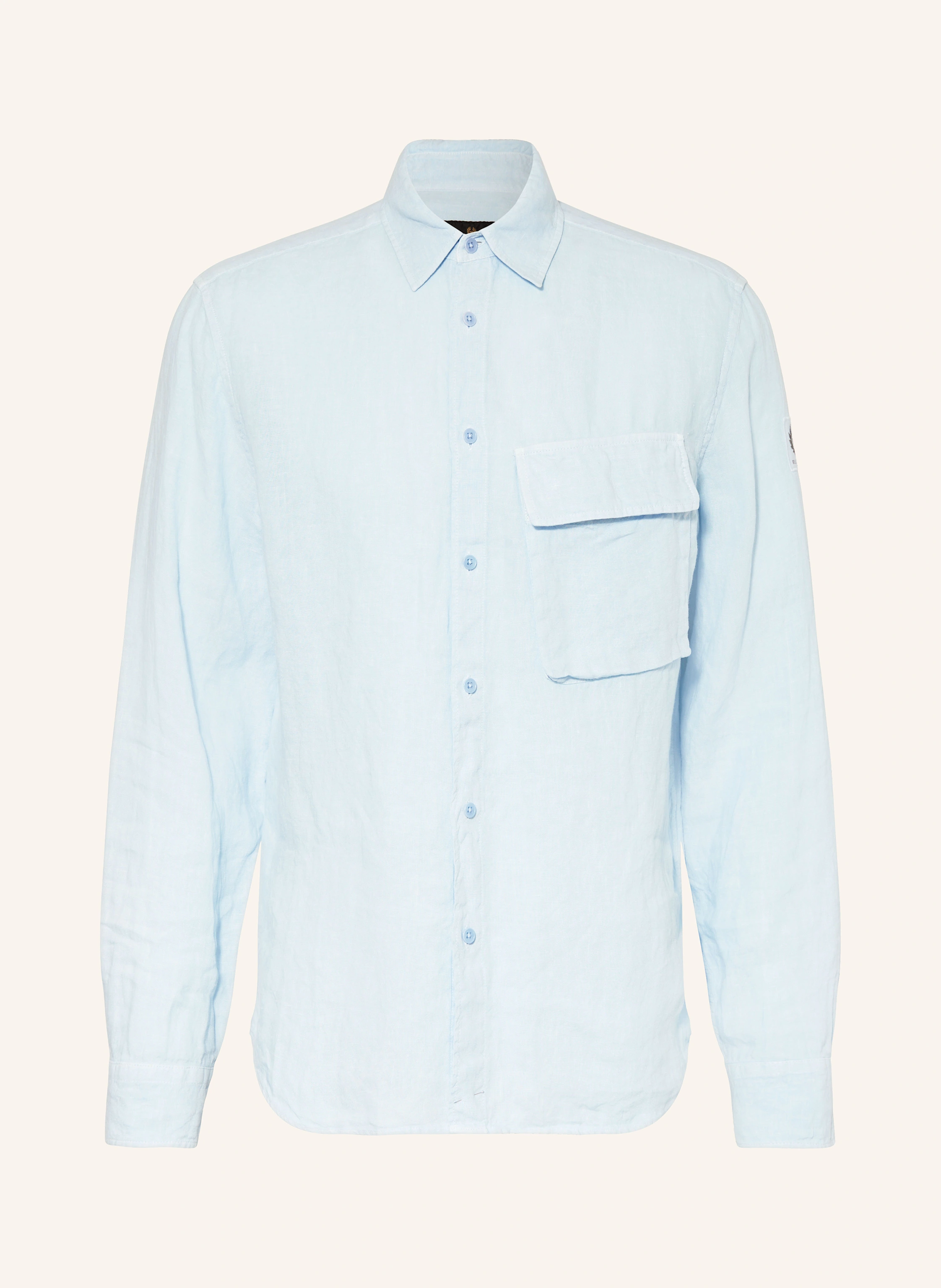 BELSTAFF Leinenhemd SCALE Comfort Fit