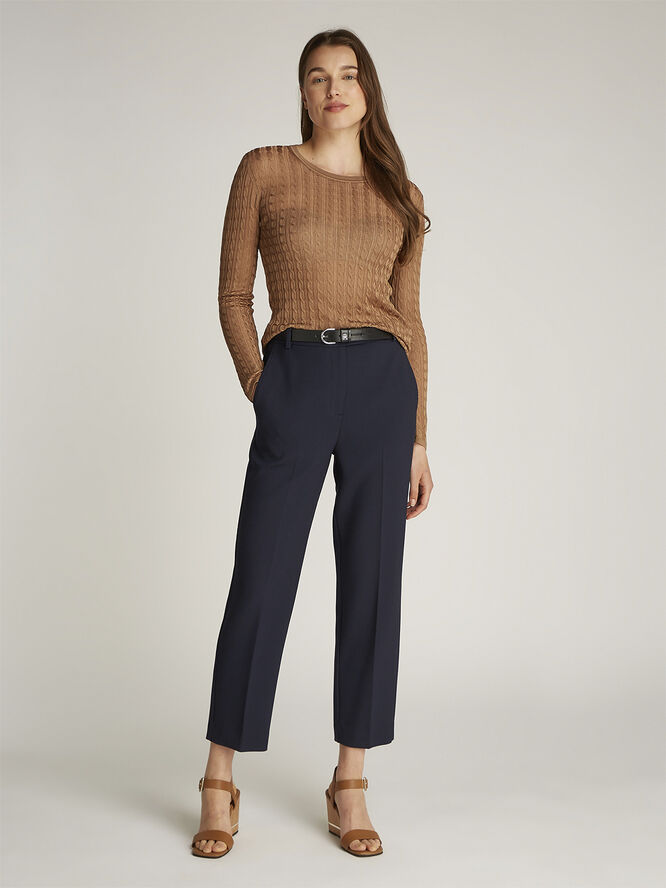 Tommy Hilfiger PUNTO SLIM STRAIGHT PANT Dark night navy
