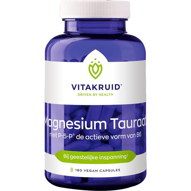Vitakruid magnesium tauraat met P-5 180st