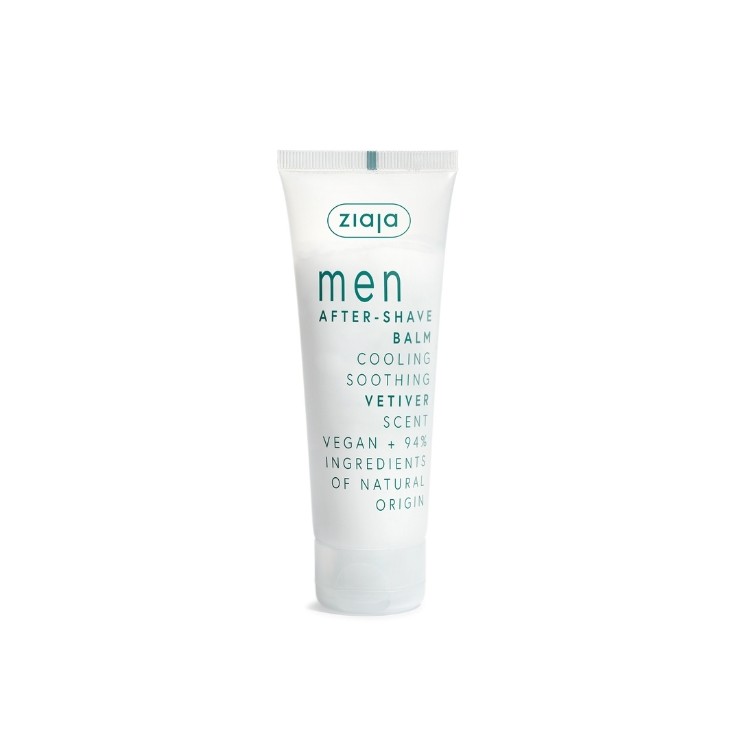 Ziaja Yego Verkoelende en verzachtende aftershavebalsem Geurcode: Vetiver 80 ml