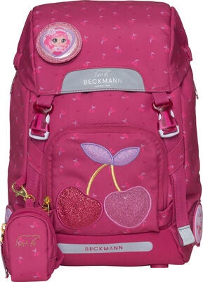 Beckmann Classic Ryggsekk 22L, Cherry