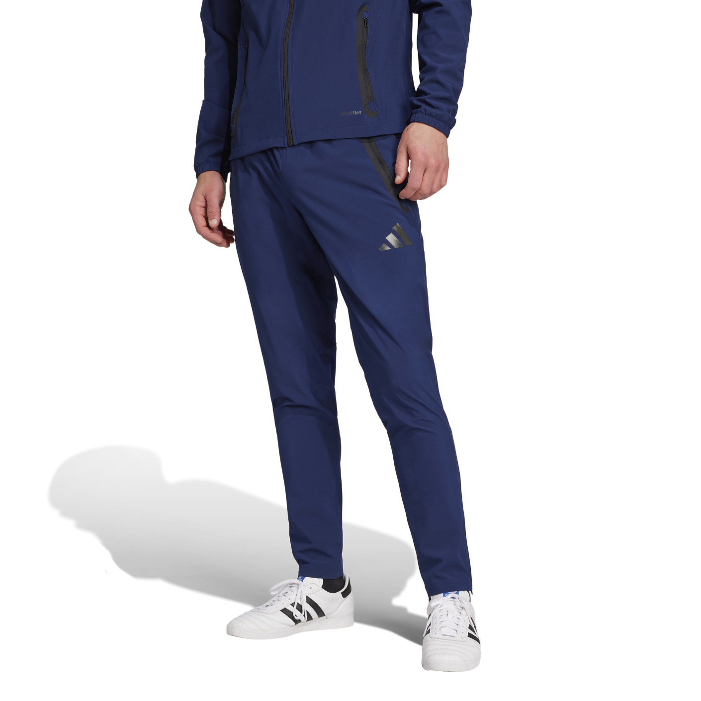 Adidas Tiro 25 Vis Tech Competition Trainingsbroek Donkerblauw Zwart