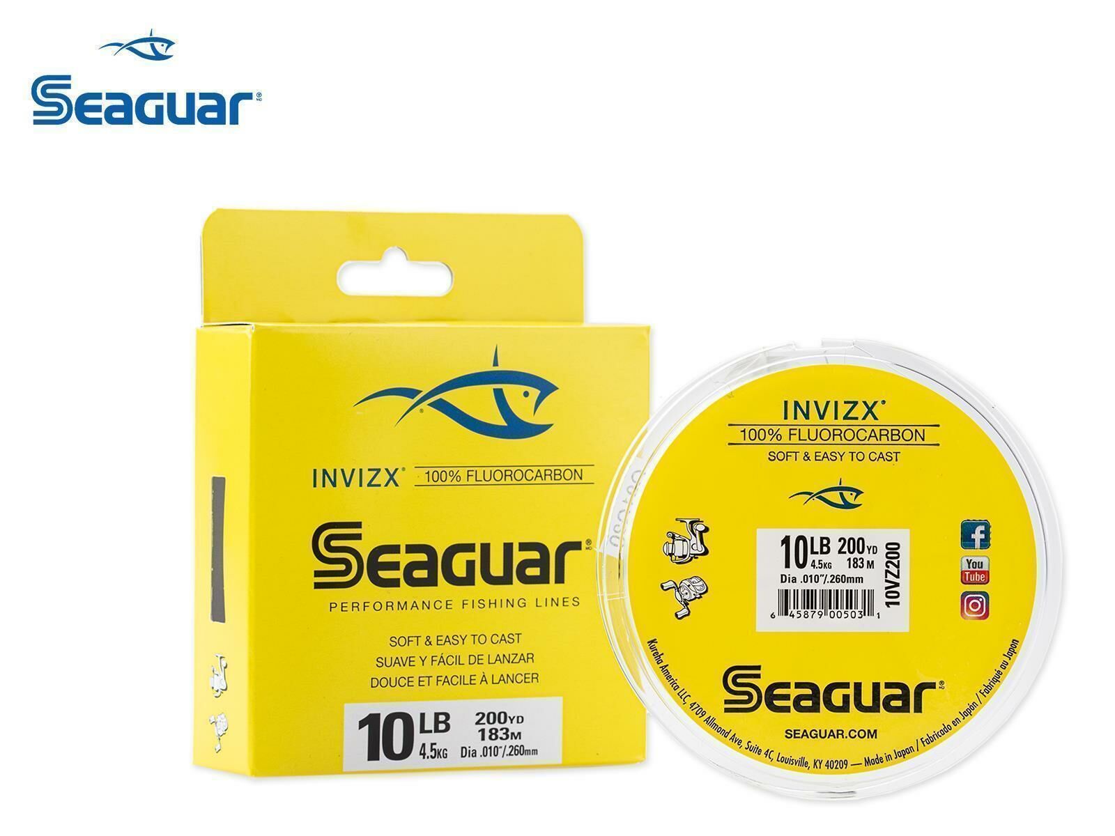 180 m SEAGUAR InvizX - 20 lb