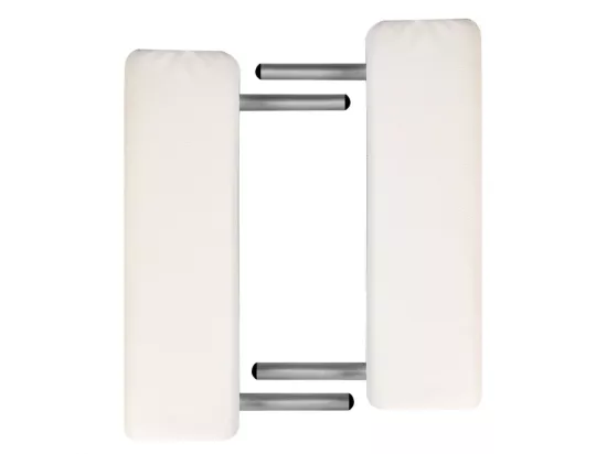 Table pliable de massage blanche 186 x 68 x 59 cm 02_0001876