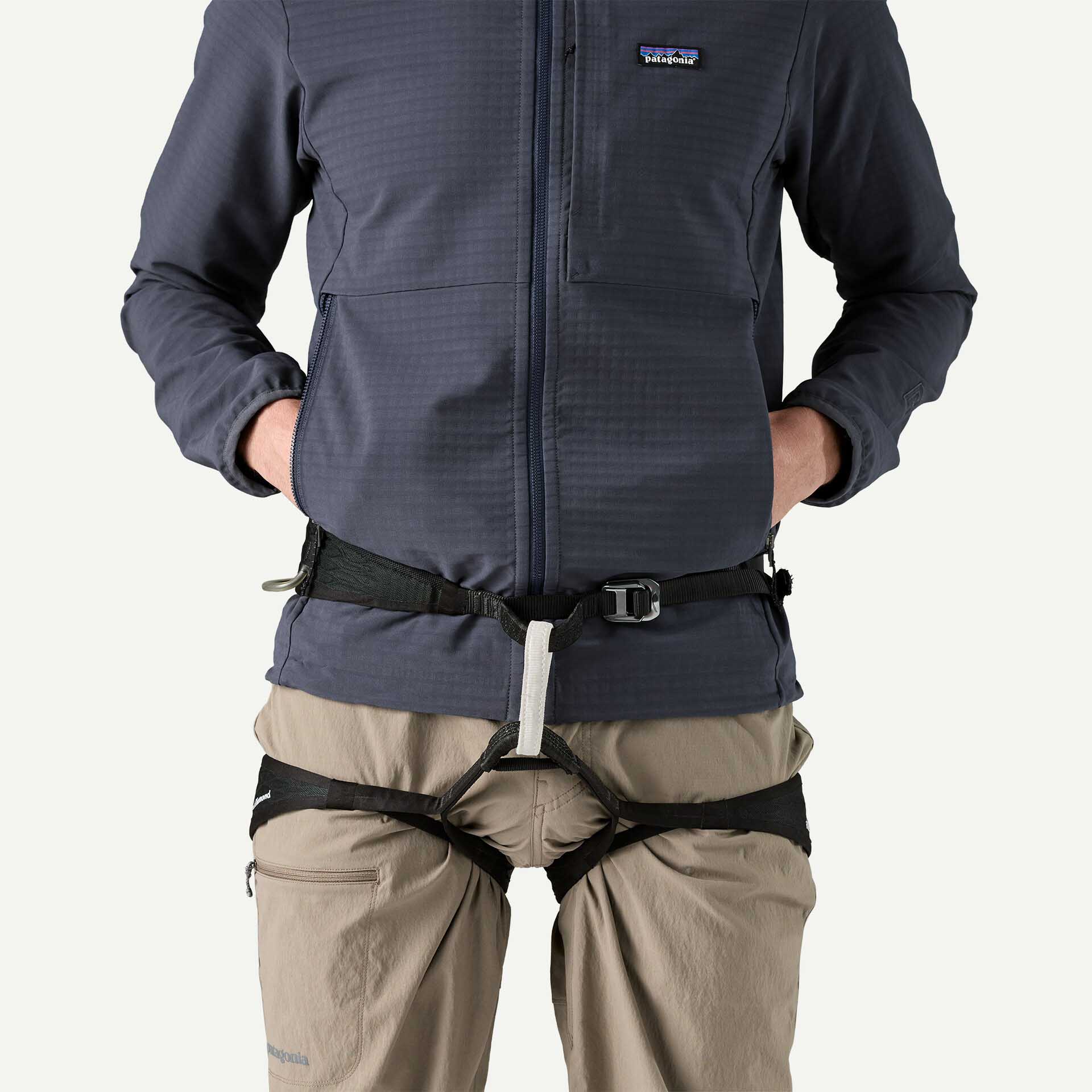 R1 TechFace Hoody Herre Smolder Blue