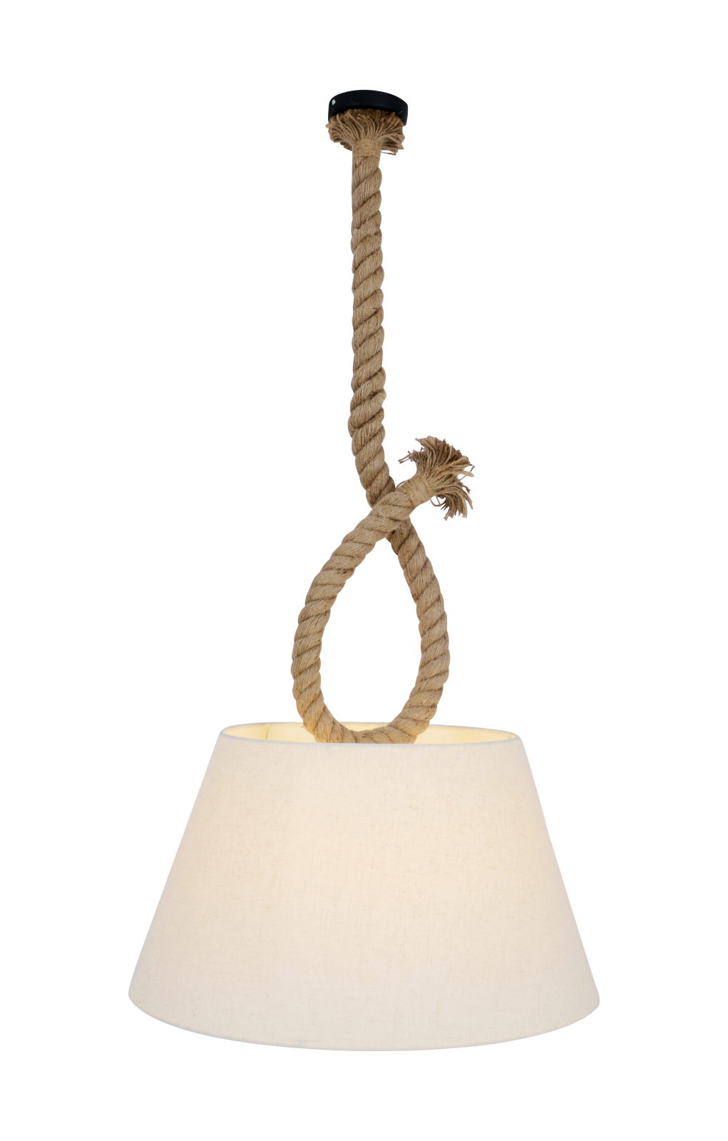 Pendelleuchte ROPE - natur - 130 cm hoch