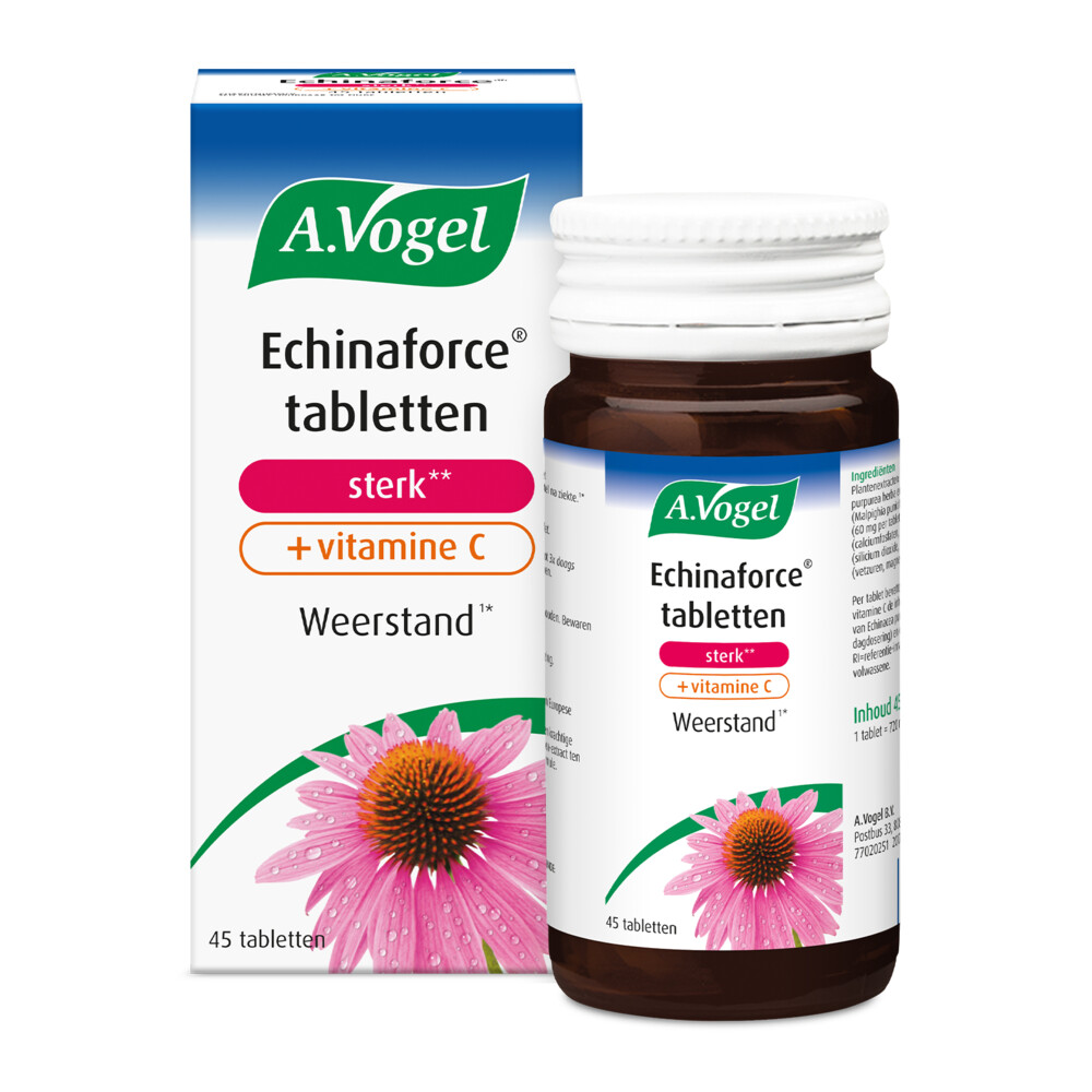 A.Vogel Echinaforce Sterk + Vitamine C45 tabletten