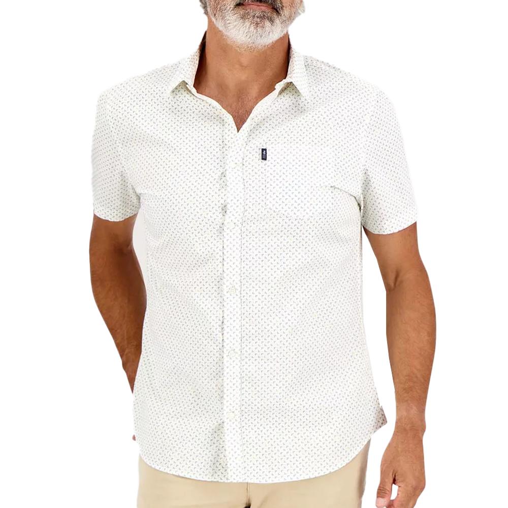 TBS Chemissette Blanc Homme TBS LOUIECHA