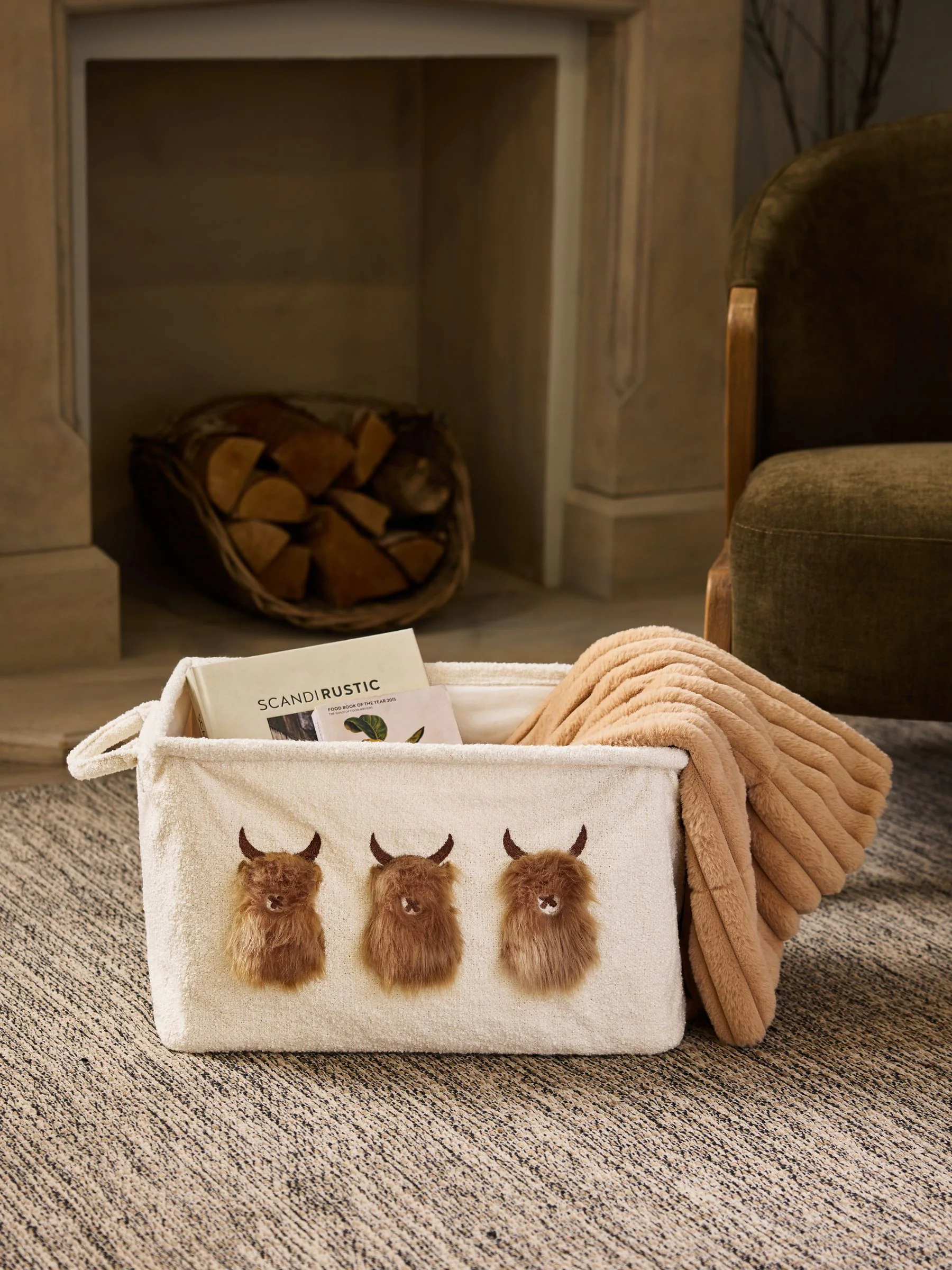 Hamish Fold Flat Storage Basket