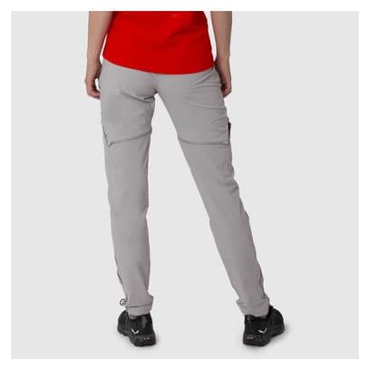 Pantalon Convertible Femme Salewa Pedroc 2 2/1 Gris
