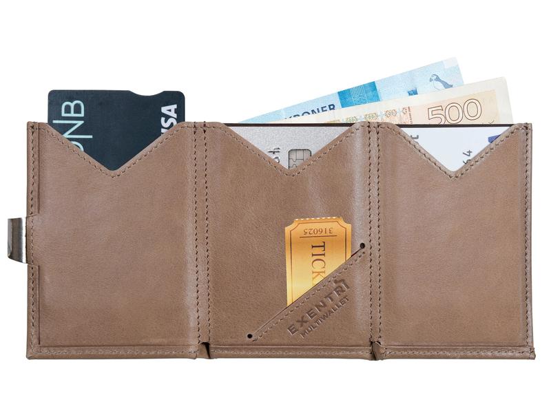 EXENTRI Portemonnaie Multiwallet Brieftasche