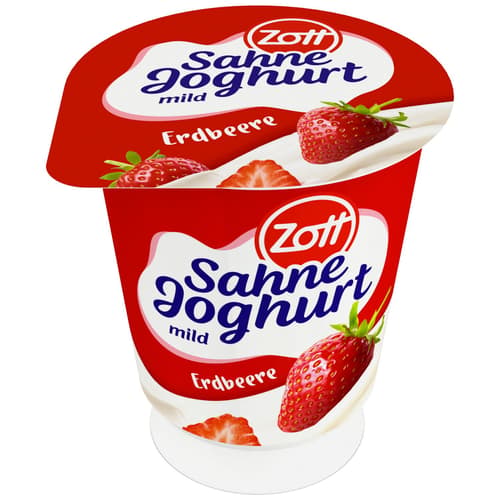 Zott Sahnejoghurt Erdbeer