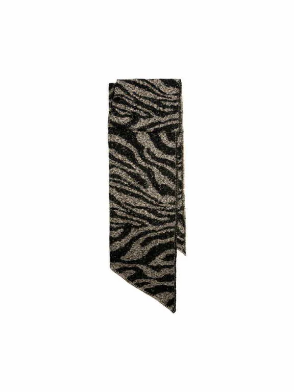 PIECES Schal Schwarz Textil