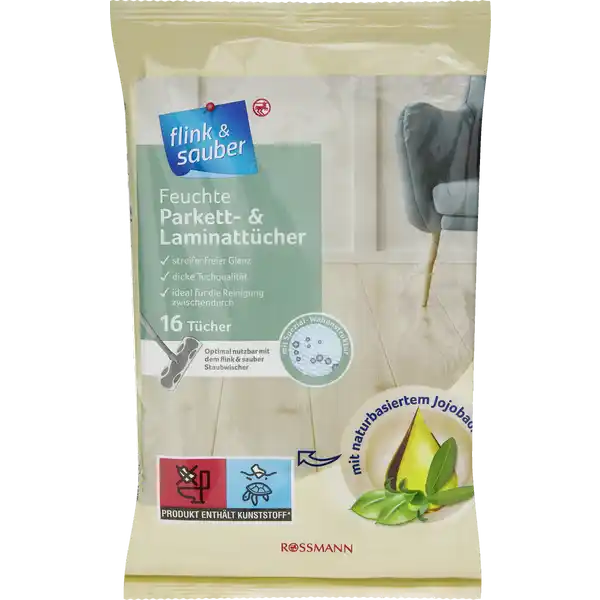 Feuchte Parkett- & Laminattücher