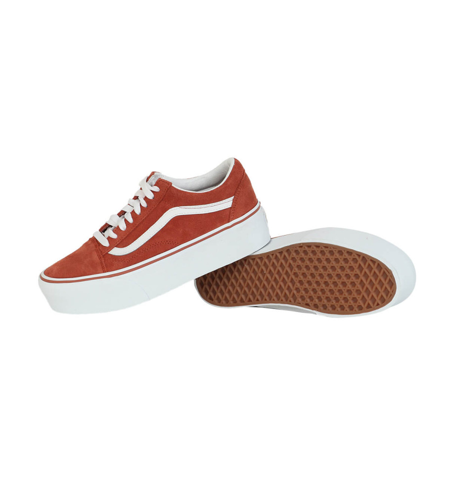 Tênis Vans Woven Old Red Suede