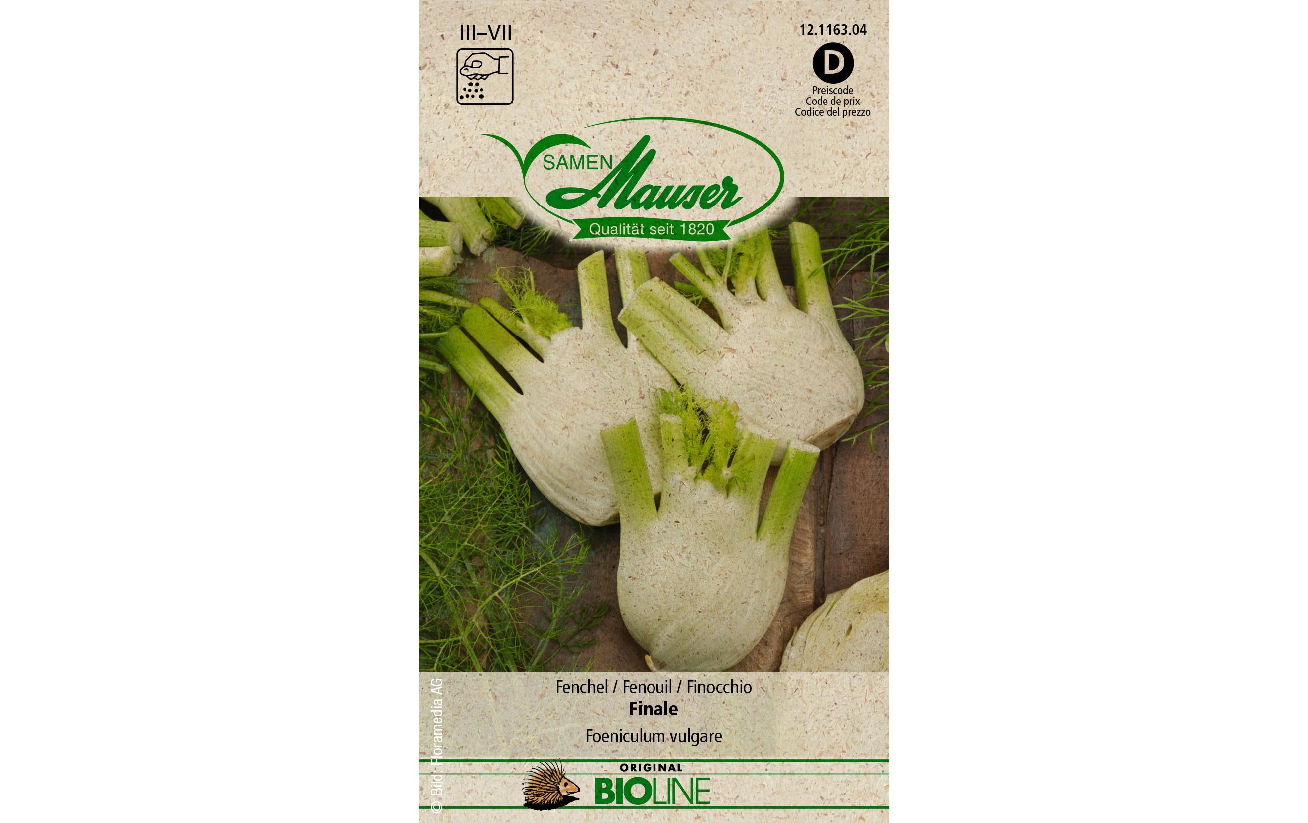 Samen BIO Fenchel FinaleGemüsesamen