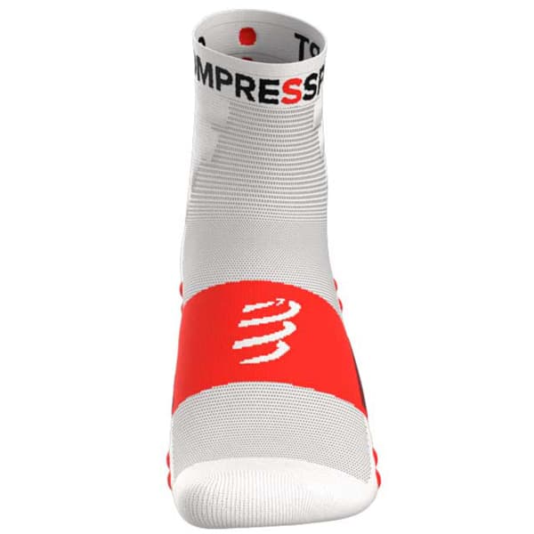Chaussette compression COMPRESSPORT TRAINING SOCKS 2-PACK WHITE