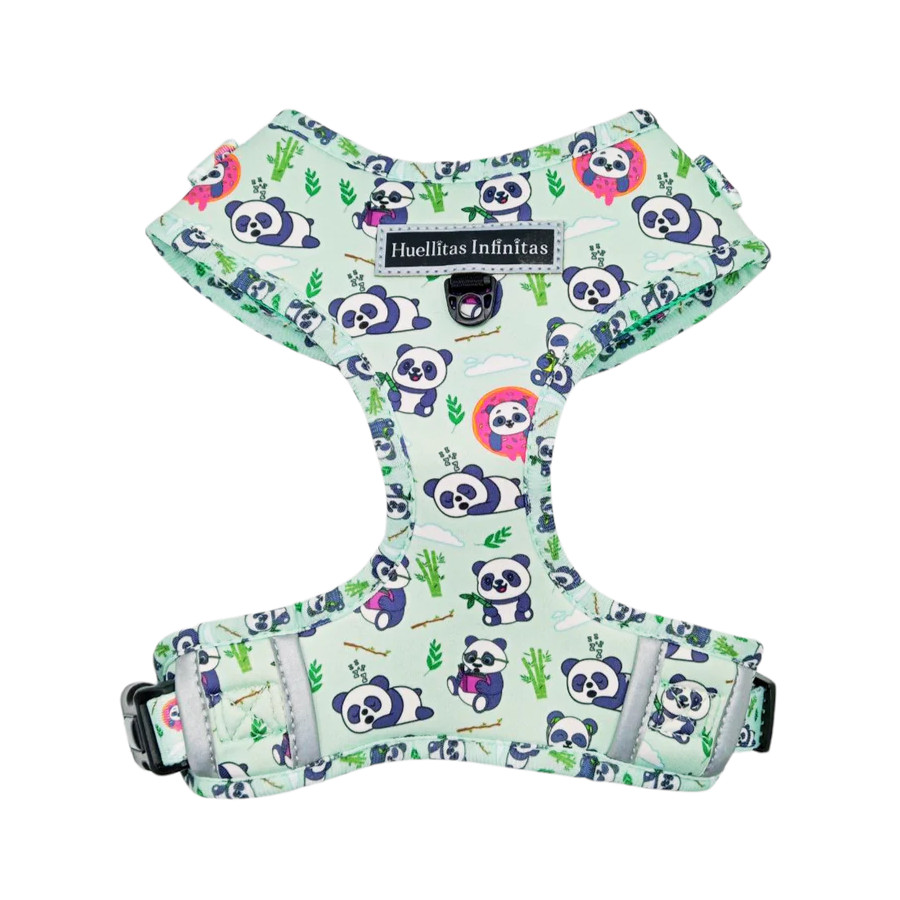 Coleira para animais de estimação Sweet Pandas Verde