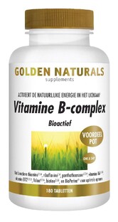 Golden Naturals Vitamine B-complex Tabletten 180TB