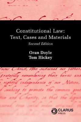Constitutional Law: Text, Cases and Materials (Paperback)