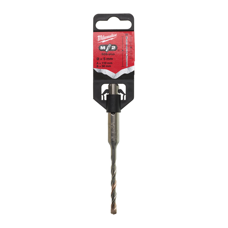 Milwaukee SDS-plus hamerboor M/2 5x110mm