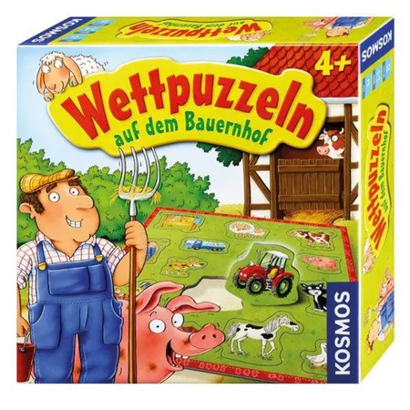 KOSMOS Wettpuzzeln auf dem Bauernhof