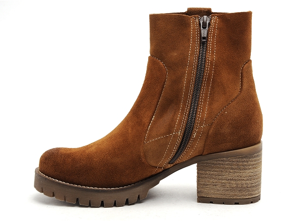 Minka boots bottine talons femme joan marron