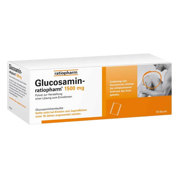 Glucosamin ratiopharm 1500 mg Beutel, 90 St
