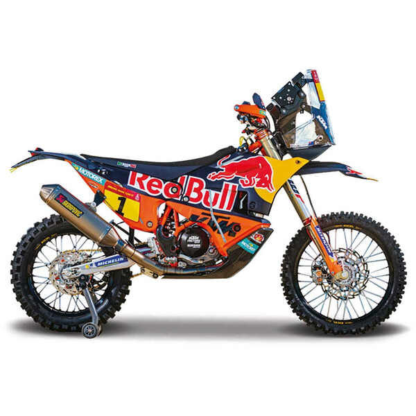 maisto - Maquette moto 1/18 KTM 450 Rally Dakar 2019