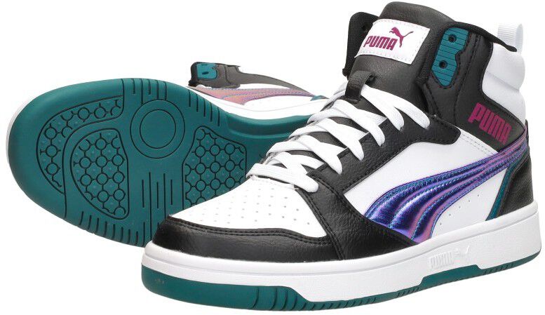 Puma Puma Rebound V6 Mid Bouncy Sky Jr zwart