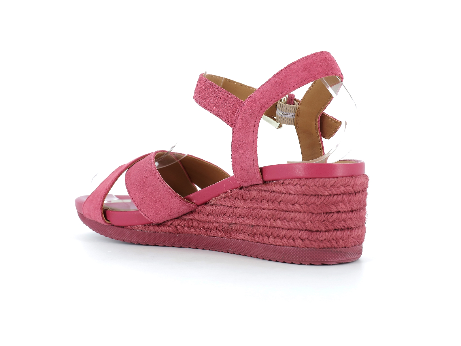 Geox-D ISCHIA CORDA-D02HHC Nubuck Framboise